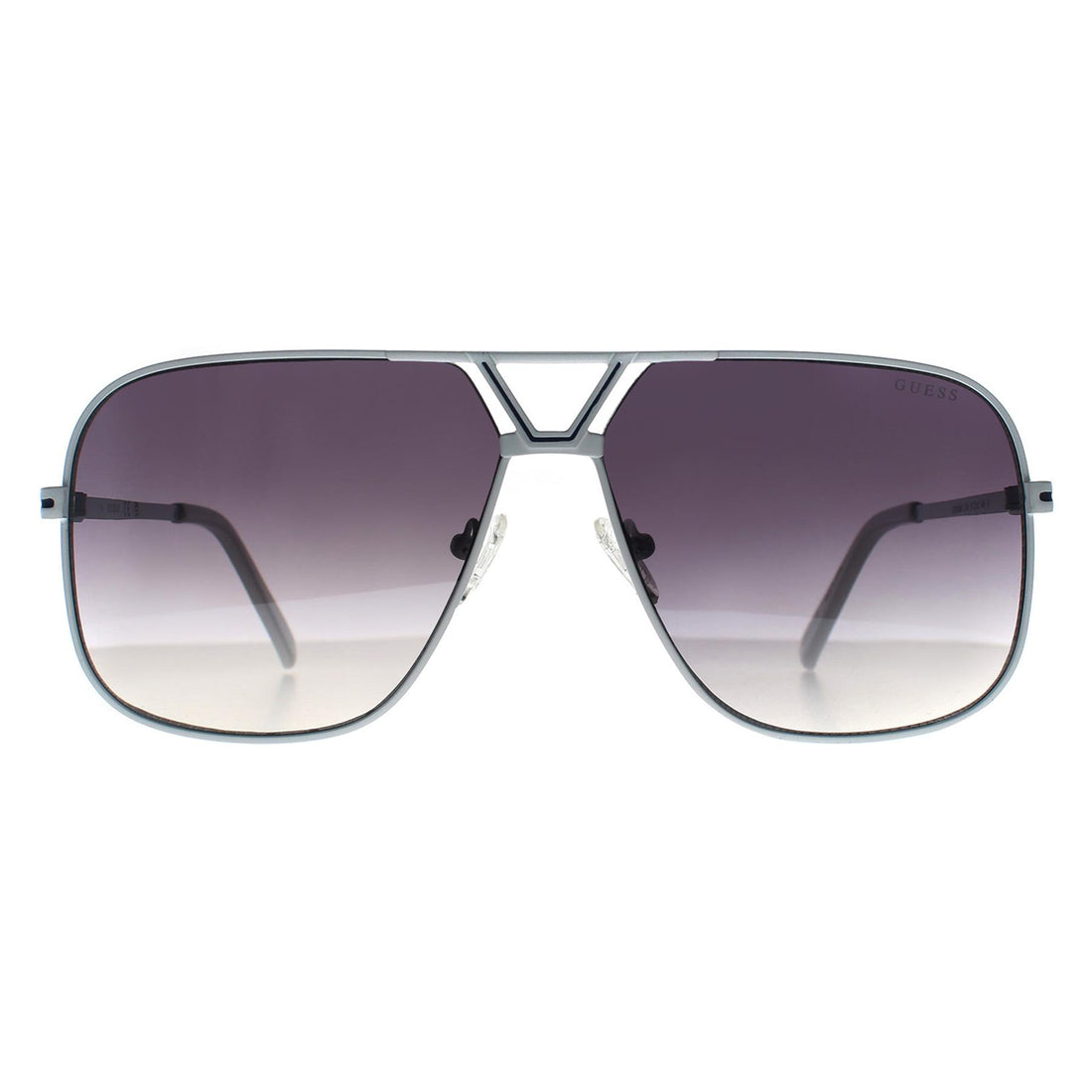 Guess Sunglasses GO00066 21B White Smoke Grey Gradient