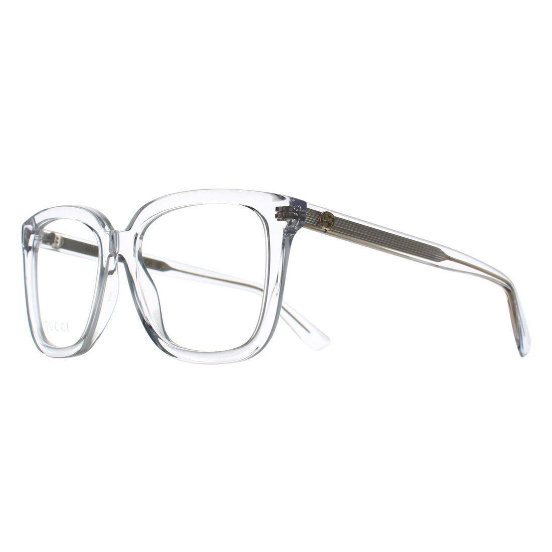 Gucci Glasses Frames GG1319O 003 Crystal with Gold  Women