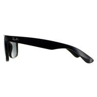 Ray-Ban Sunglasses Justin 4165 601/71 Shiny Black Green