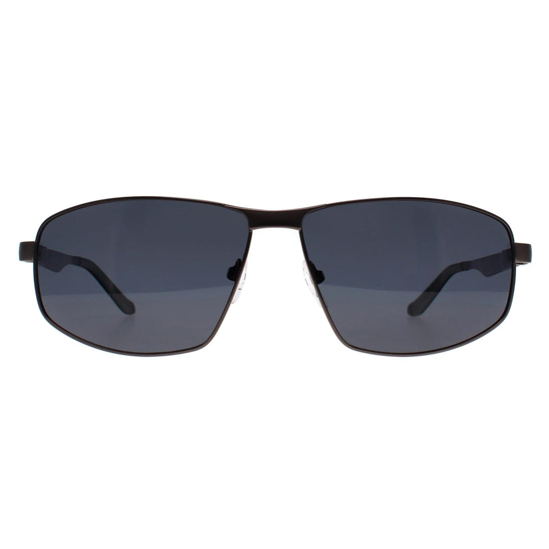 BMW Sunglasses BS0038 09D Matte Gunmetal Smoke Polarized