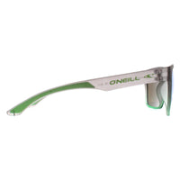 O'Neill Sunglasses Beacons 165P Green Grey Faded Green Mirrored