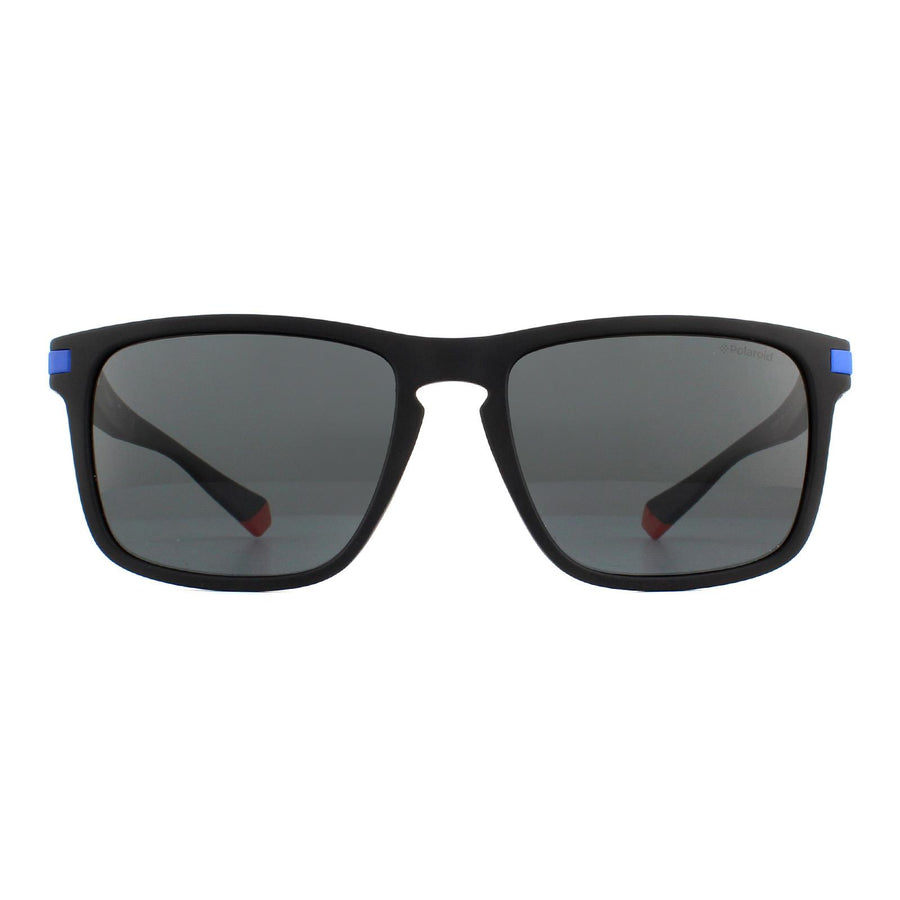 Polaroid PLD 2088/S Sunglasses Matte Black Blue Grey Polarized