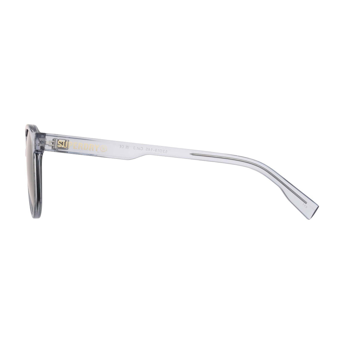 Superdry Sunglasses SDS-5048 113 Crystal Light Grey Gold Flash Mirror