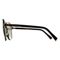 Miu Miu Sunglasses MUB01S 25E80Q Striped Loden Dark Grey