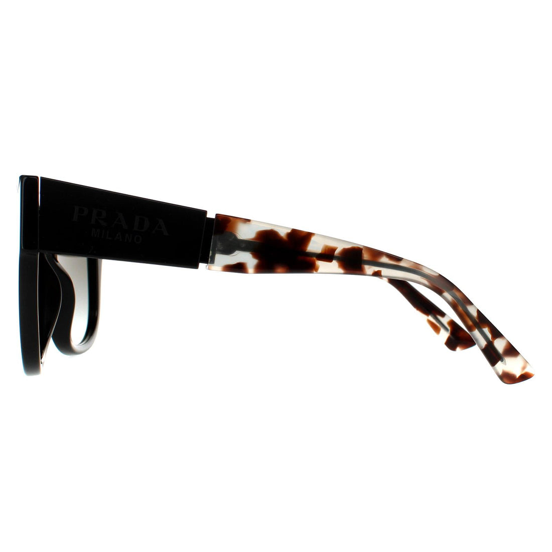 Prada Sunglasses PR02WS 1AB0A7 Black Grey Gradient