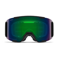 Smith Ski Goggles Stash XL 2QJ XP Black ChromaPop Everyday Green Mirror & Storm Blue Sensor Mirror