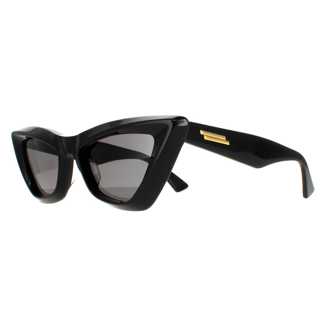 Bottega Veneta Sunglasses BV1101S 001 Black Grey