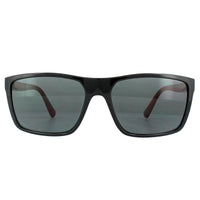 Polo Ralph Lauren PH4133 Sunglasses Shiny Black Grey