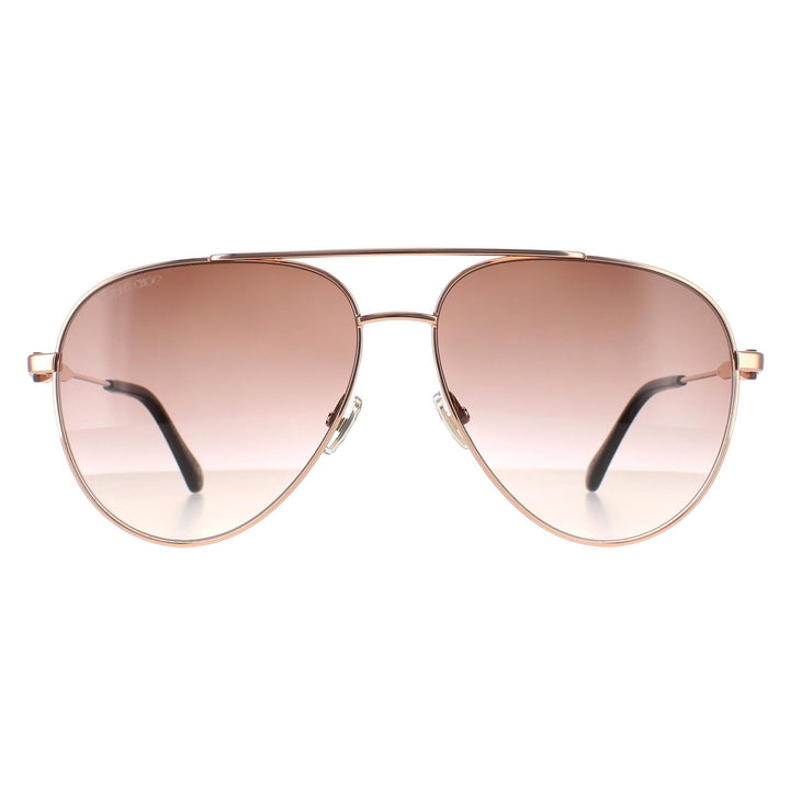 Jimmy Choo Sunglasses OLLY/S DDB HA Gold Copper Brown Gradient