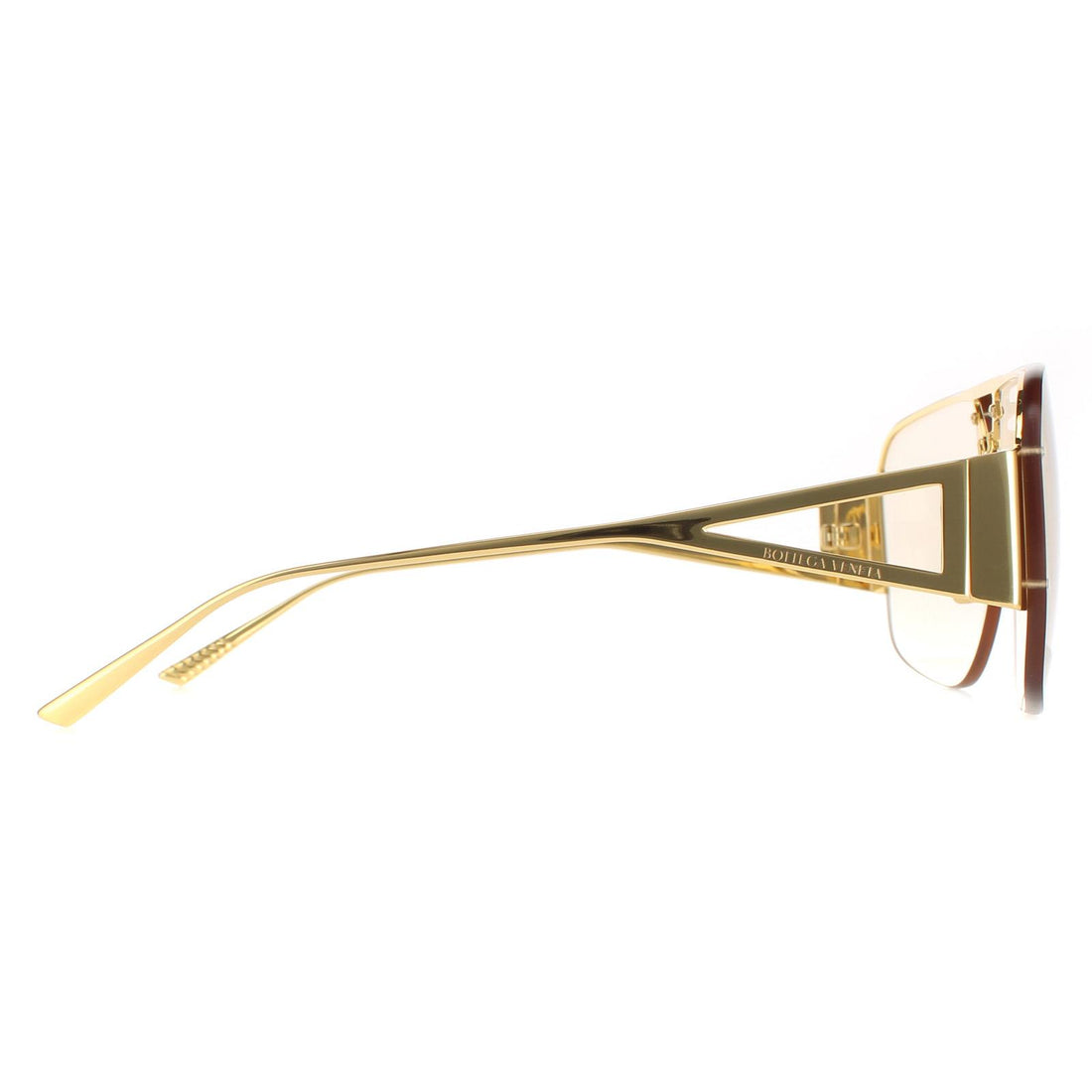 Bottega Veneta Sunglasses BV1065S 005 Gold Yellow