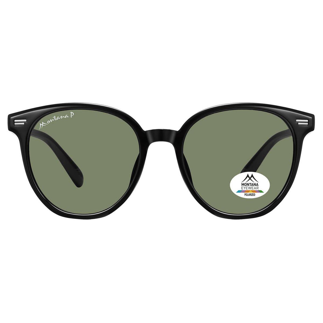Montana Sunglasses MP182 A Black Green Polarized