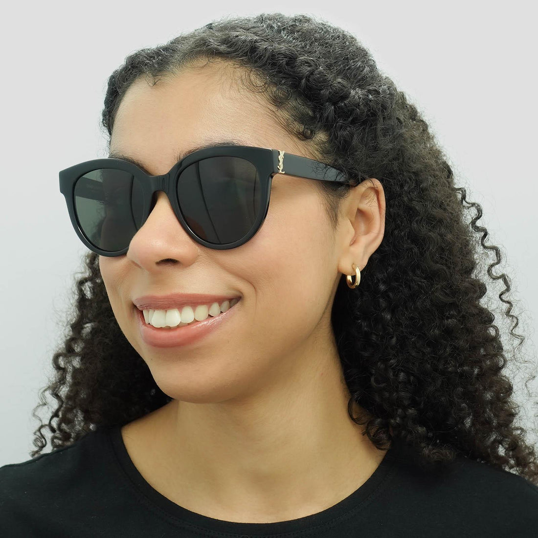 Saint Laurent Sunglasses SL M29 003 Black Grey
