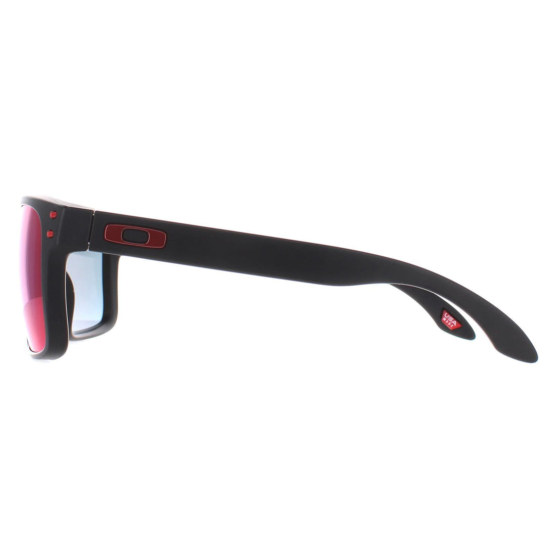 Oakley Sunglasses Holbrook OO9102-36 Matt Black Positive Red