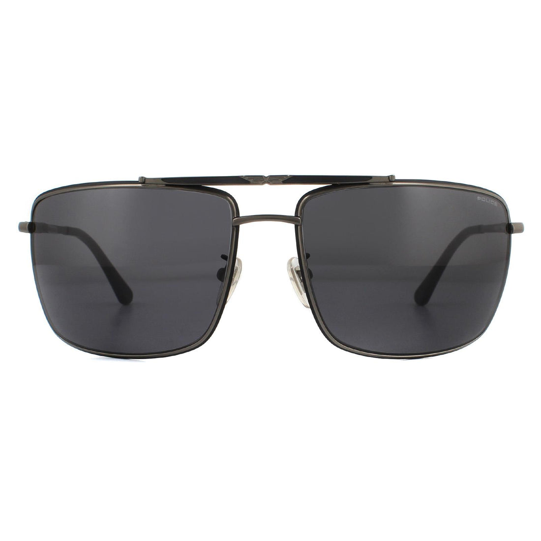 Police Sunglasses SPL965 Origins 11 08H5 Matte Gunmetal Smoke Grey