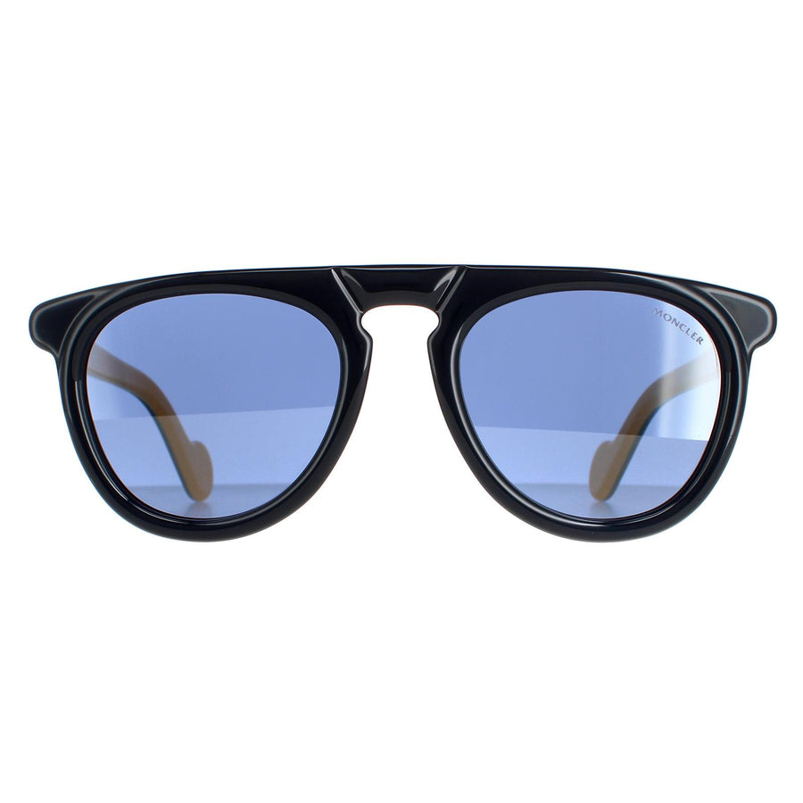 Moncler Sunglasses ML0100 92X Black Yellow Blue