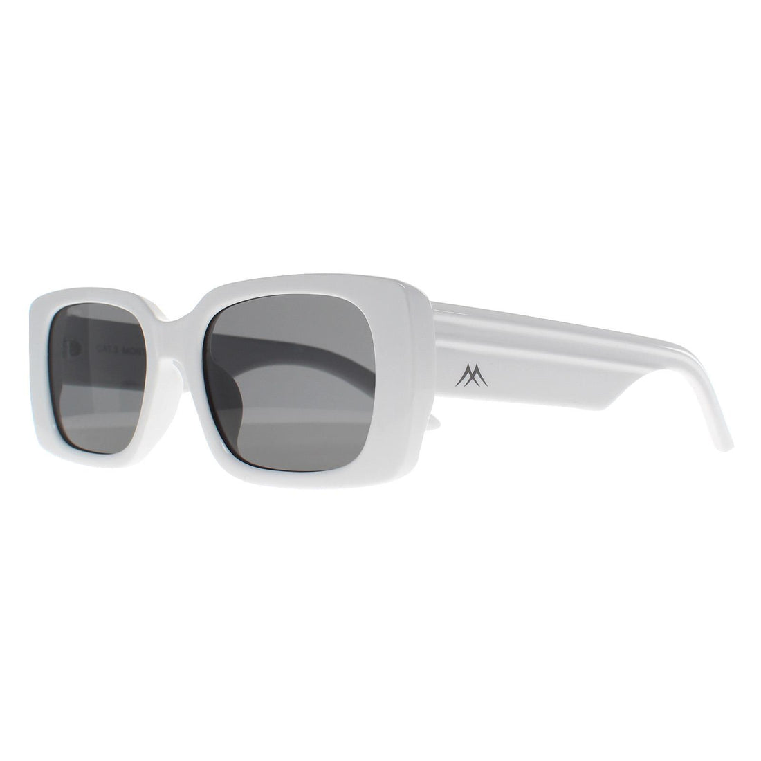 Montana Sunglasses MP194 D Shiny White Smoke Polarized