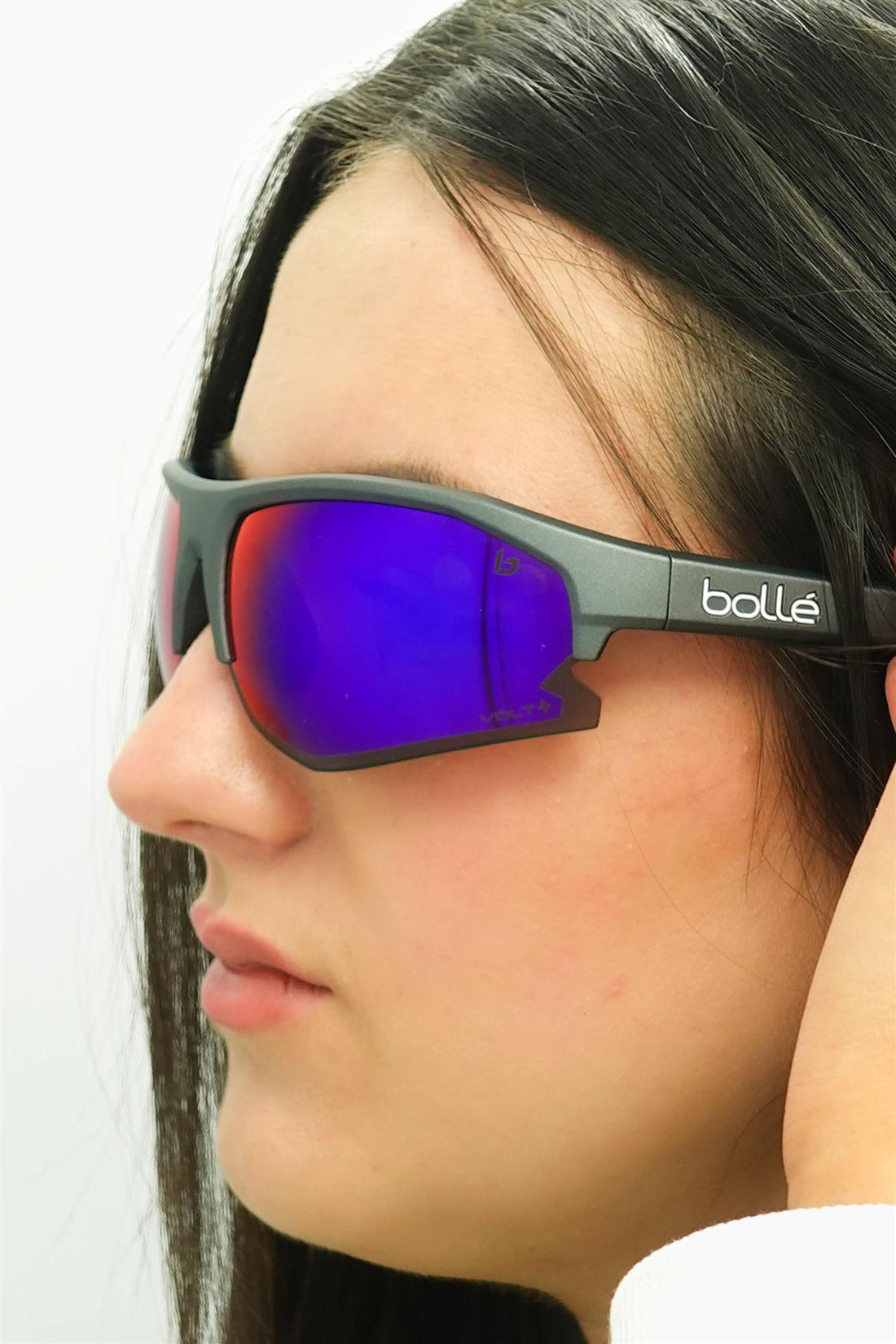 Bolle Sunglasses Bolt 2.0 BS003004 Titanium Matte Volt+Ultraviolet