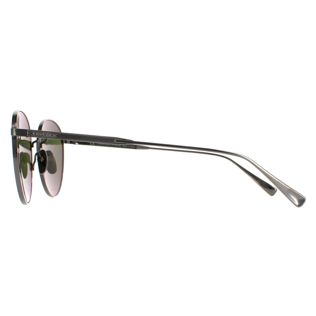 Chopard Sunglasses SCHC77M 568P Polished Grey Green Polarized