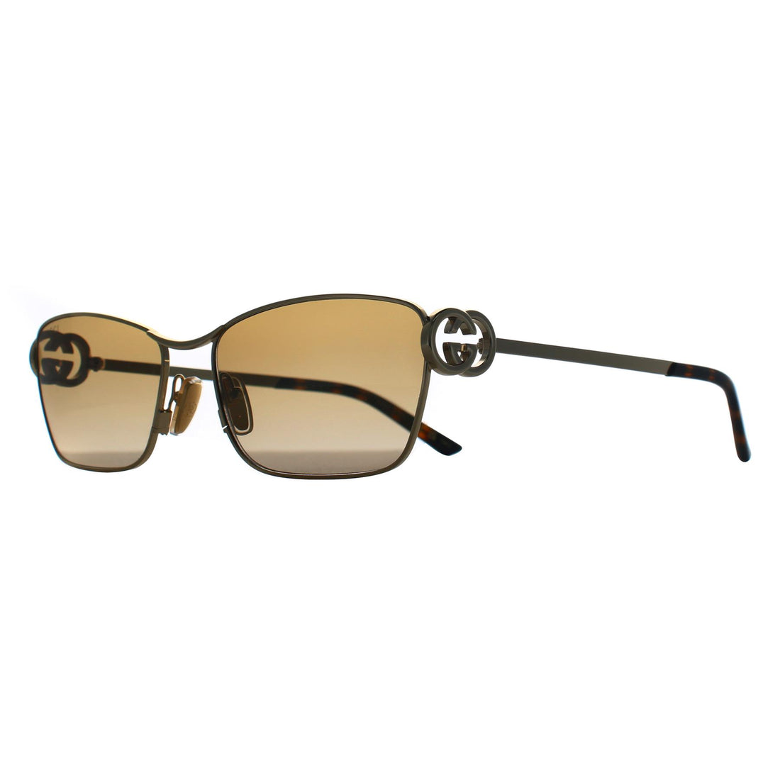 Gucci Sunglasses GG2045S 003 Gold Brown Gradient