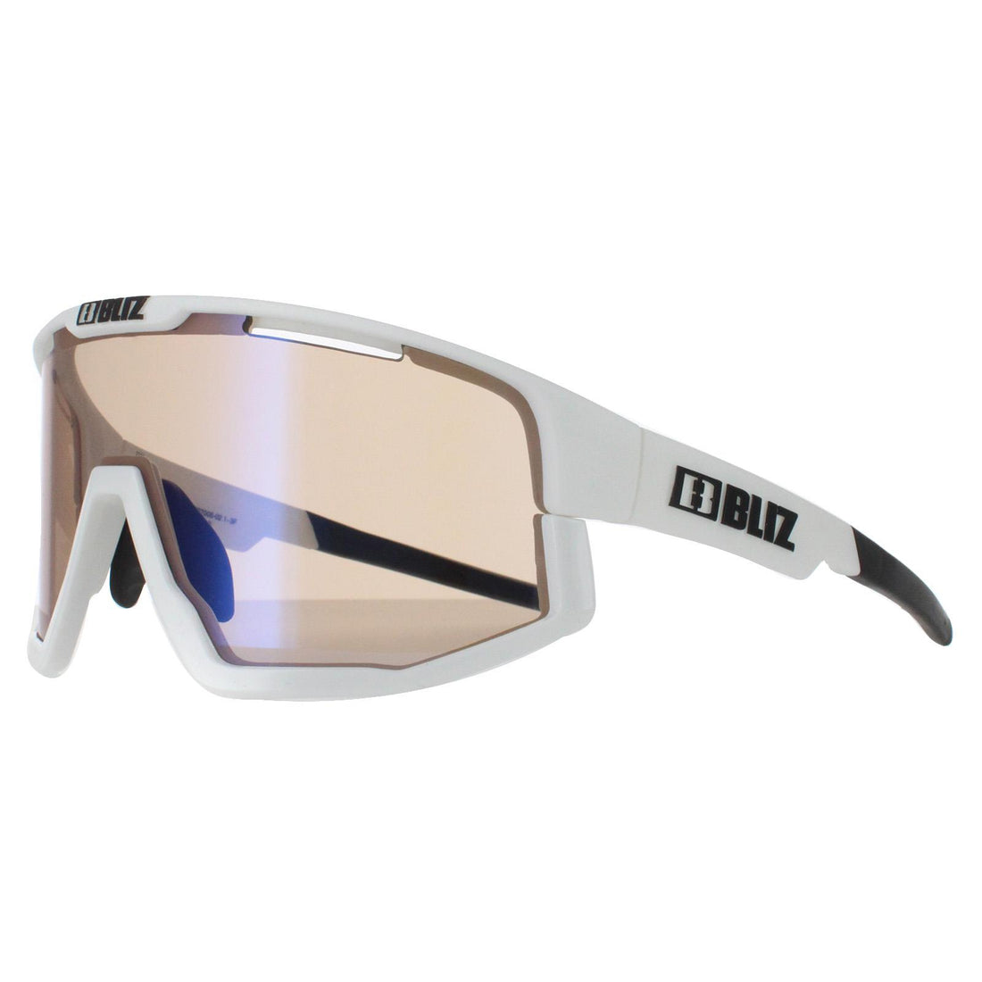 Bliz Sunglasses Fusion ZB7005-0233 White Brown Blue Mirror