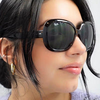 Ray-Ban Sunglasses Jackie Oh II RB4098 642/A5 Havana Pink Brown Gradient