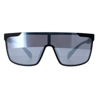 Adidas SP0020 Sunglasses Matte Black Contrast Mirror Silver