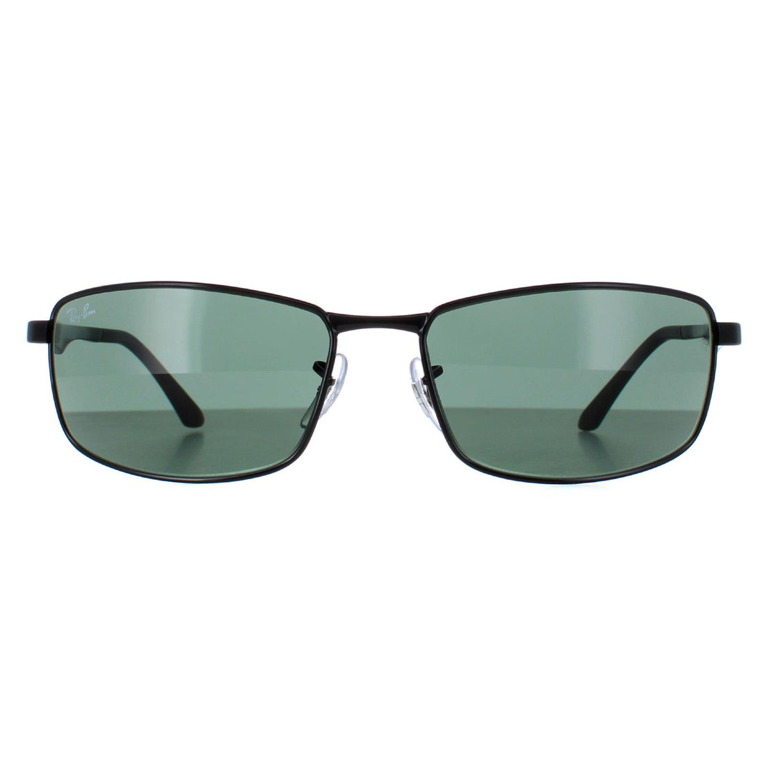 Ray-Ban RB3498 Sunglasses Black Green