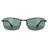 Ray-Ban RB3498 Sunglasses Black Green