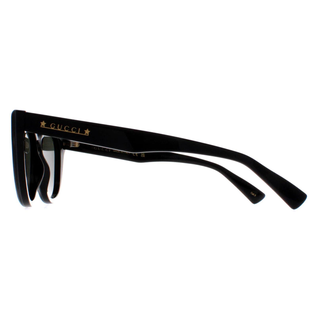 Gucci Sunglasses GG1588S 001 Black Grey