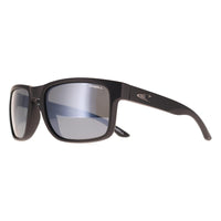 O'Neill Sunglasses ONS Coastline2.0 104P Matte Black Smoke Solid Silver Flash Polarized