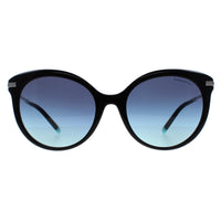 Tiffany TF4189 Sunglasses Black / Azure Gradient Blue