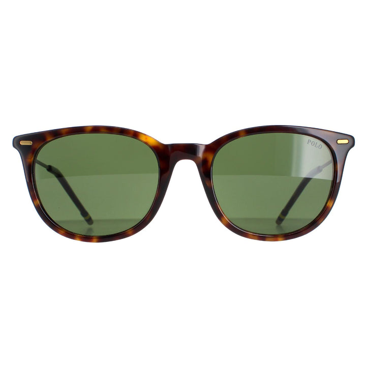 Polo Ralph Lauren Sunglasses PH4164 500371 Shiny Dark Havana Bottle Green