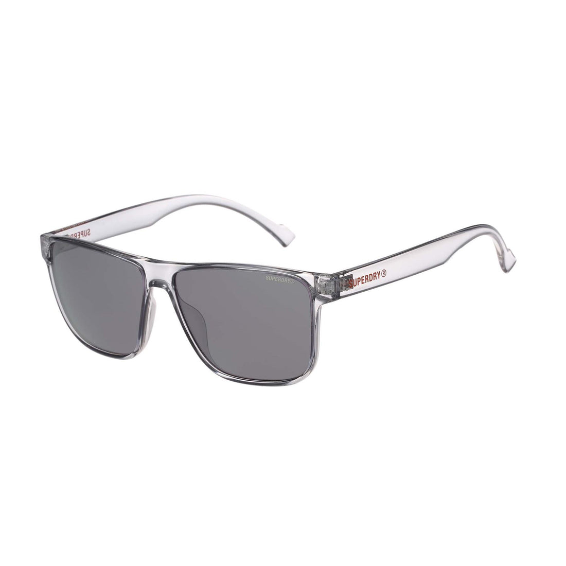 Superdry Sunglasses SDS-5051 113 Crystal Light Grey Smoke Grey