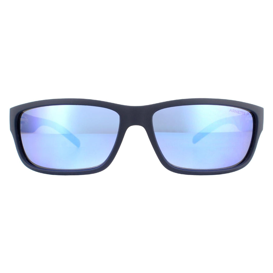 Arnette Zoro AN4271 Sunglasses Matte Blue / Dark Grey Mirror Water Polarized