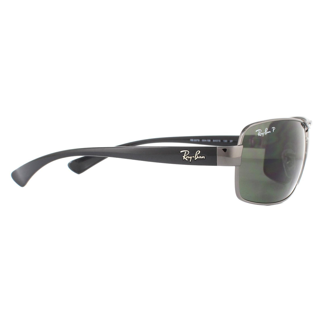 Ray-Ban Sunglasses 3379 004/58 Gunmetal Green Polarized