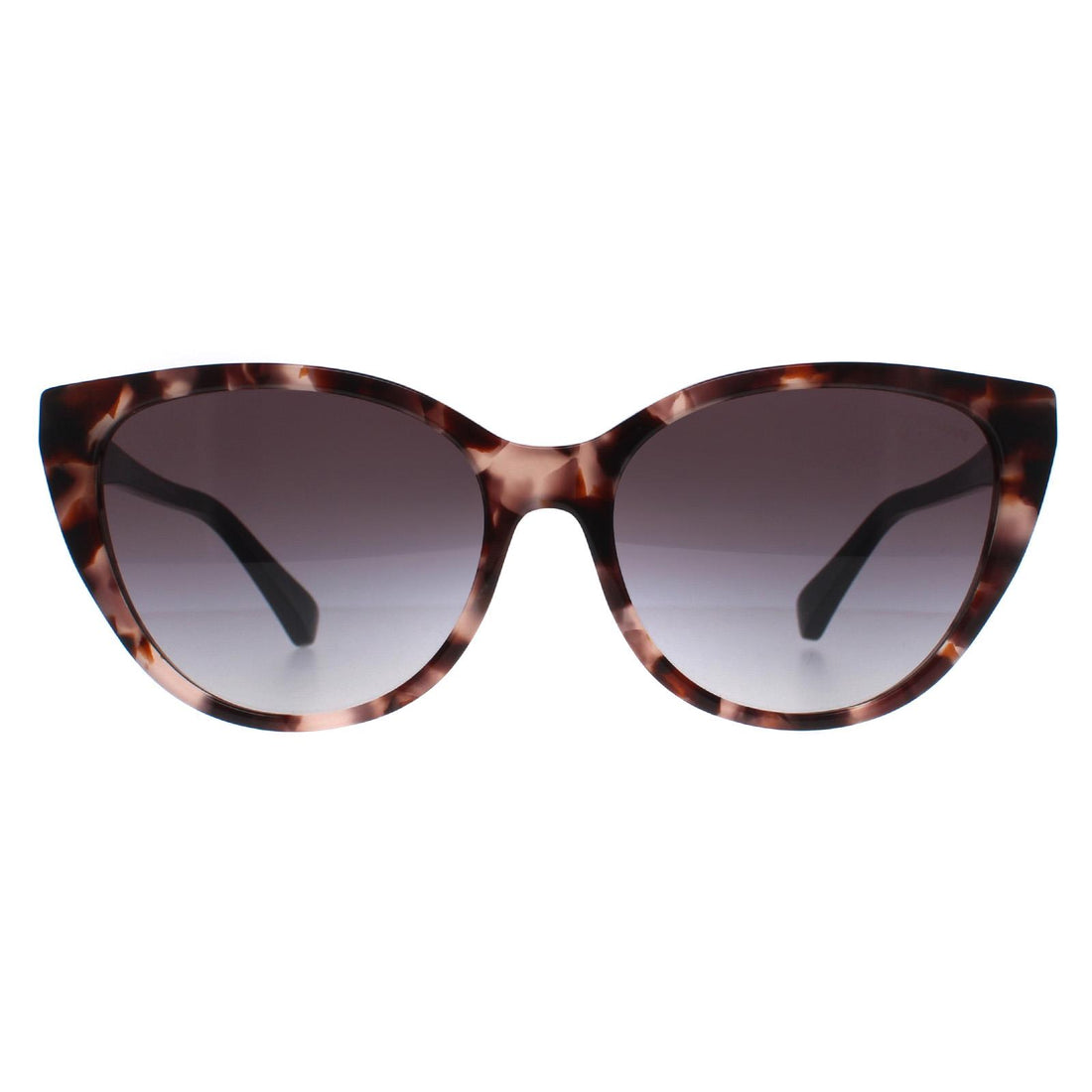 Emporio Armani EA4162 Sunglasses Shiny Pink Havana / Grey Gradient