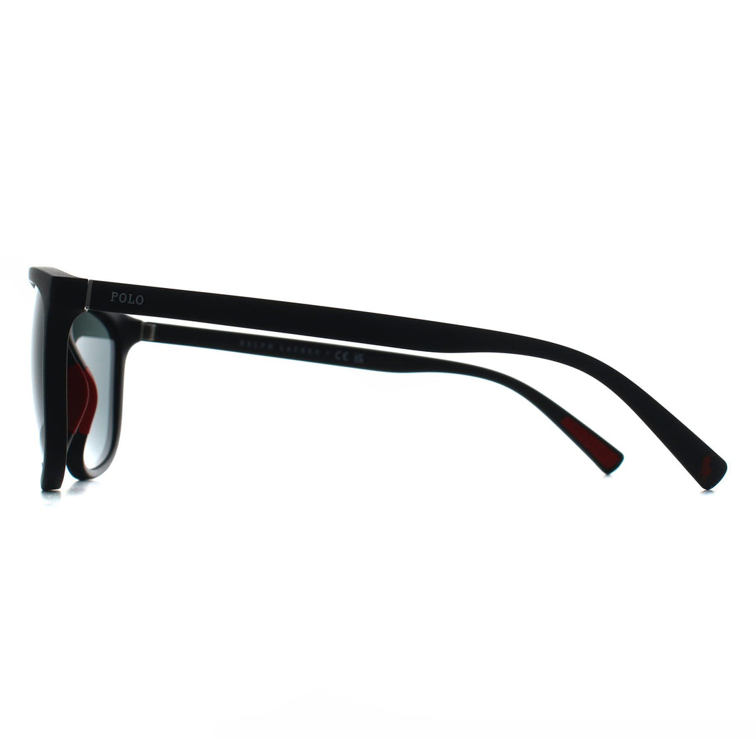 Polo Ralph Lauren Sunglasses PH4231U 550487 Matte Black Dark Grey