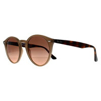 Ray-Ban Sunglasses 2180 678846 Polished Turtledove Pink Gradient Grey