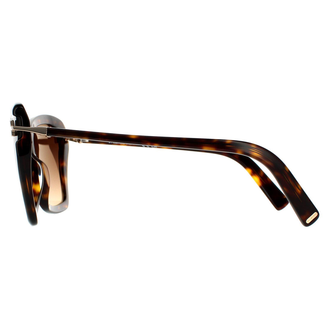 Tom Ford Sunglasses Leah FT0849 52F Dark Havana Brown Gradient