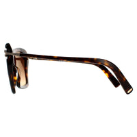 Tom Ford Sunglasses Leah FT0849 52F Dark Havana Brown Gradient