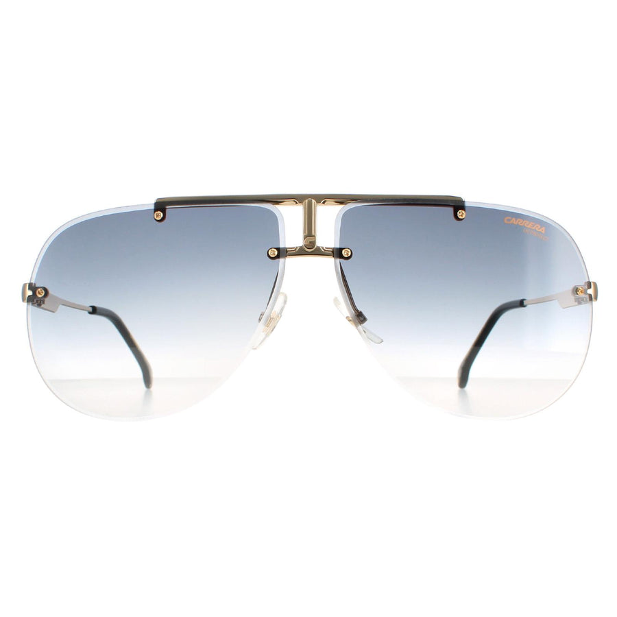Carrera 1052/S Sunglasses Gold Black / Blue Gradient