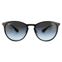 Ray-Ban Erika Metal RB3539 Sunglasses Black Grey Gradient