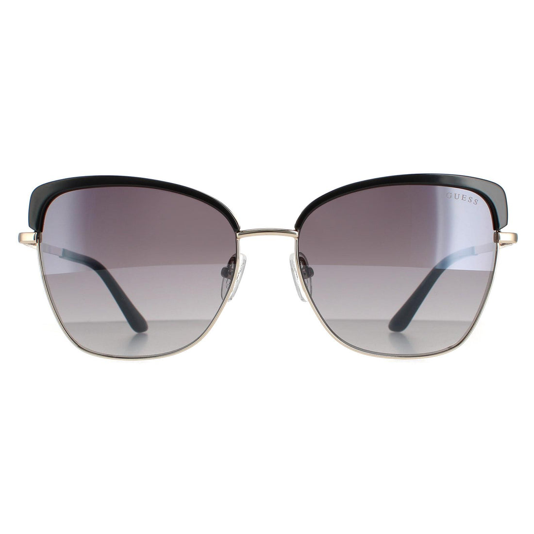 Guess Sunglasses GU7738 01B Shiny Black Smoke Gradient