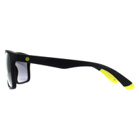 Smarty Sunglasses SA2306 A Matte Black Rubber Yellow Bronze Blue Flash