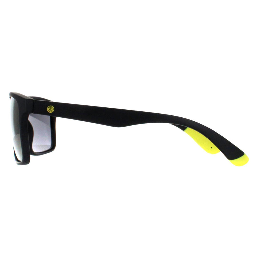 Smarty Sunglasses SA2306 A Matte Black Rubber Yellow Bronze Blue Flash