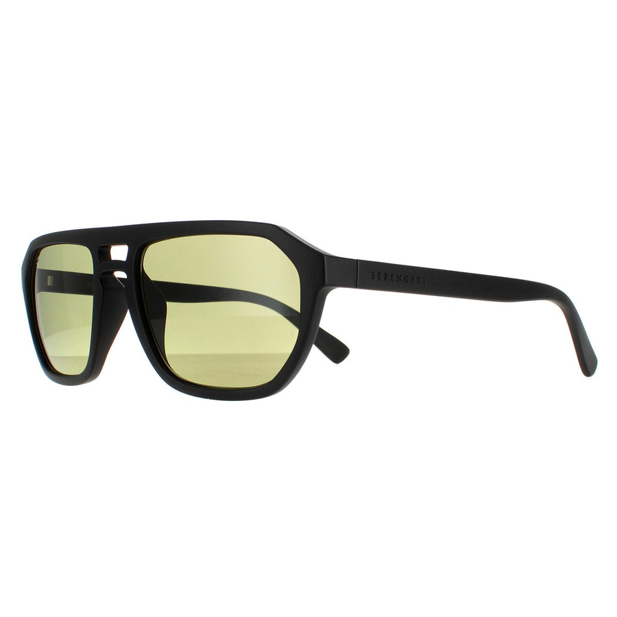 Serengeti Sunglasses Bellemon SS534001 Matte Black Saturn 555nm