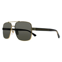 Gucci Sunglasses GG0529S 001 Gold Black Grey