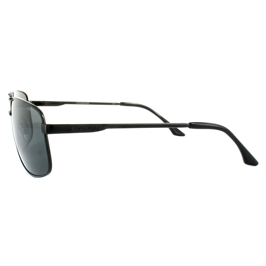 Polaroid Sunglasses 2017/S PDE Y2 Black Grey Polarized