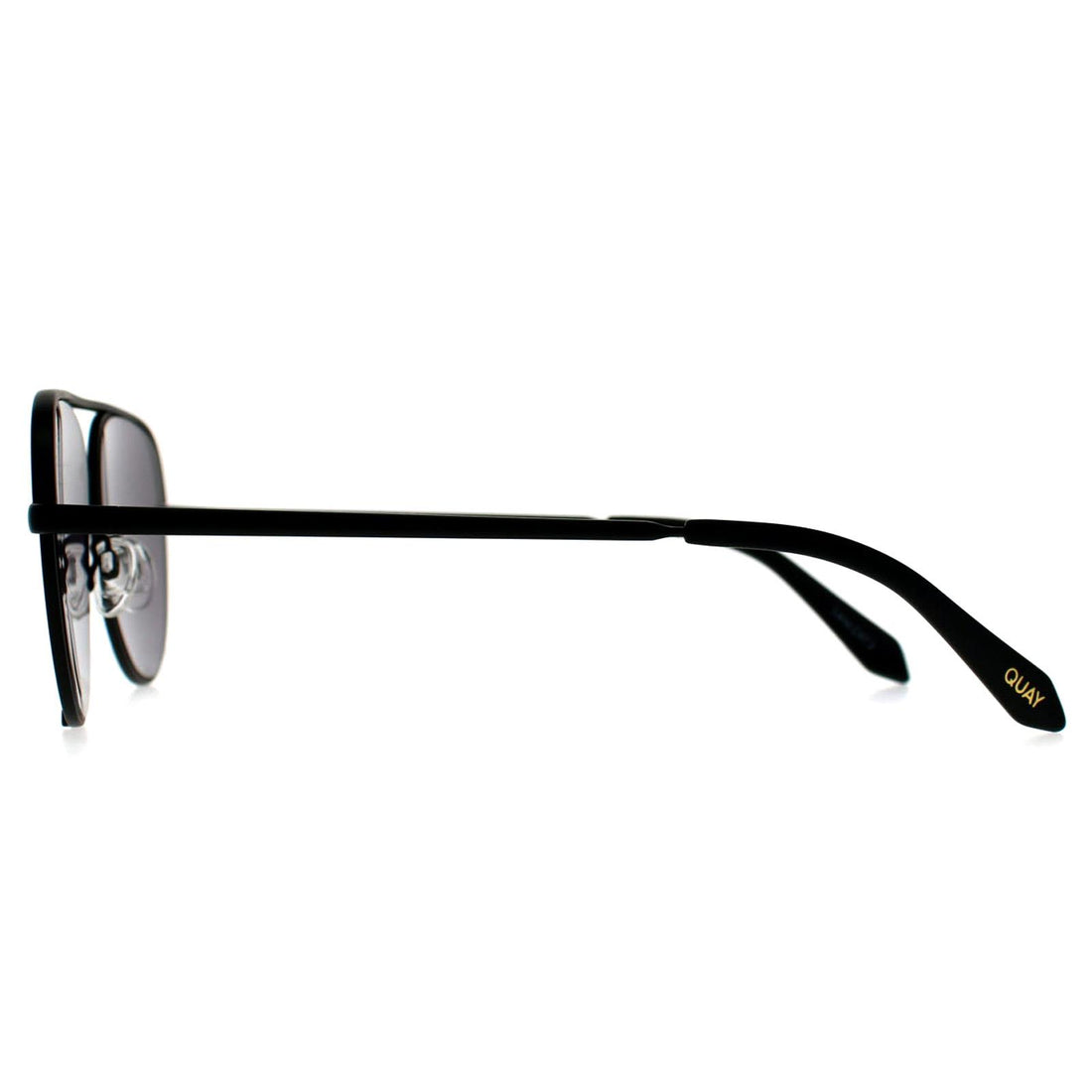 Quay Sunglasses High Key Micro BLK Black Smoke