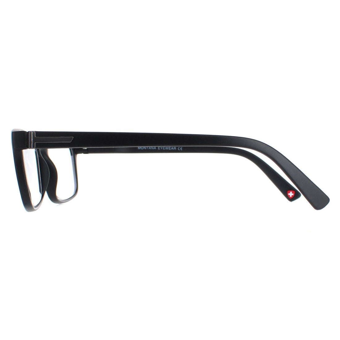 Montana Reading Glasses BLF73 Matte Black Blue Light Block +1.50